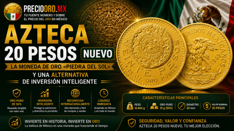 Azteca 20 Pesos Nuevo