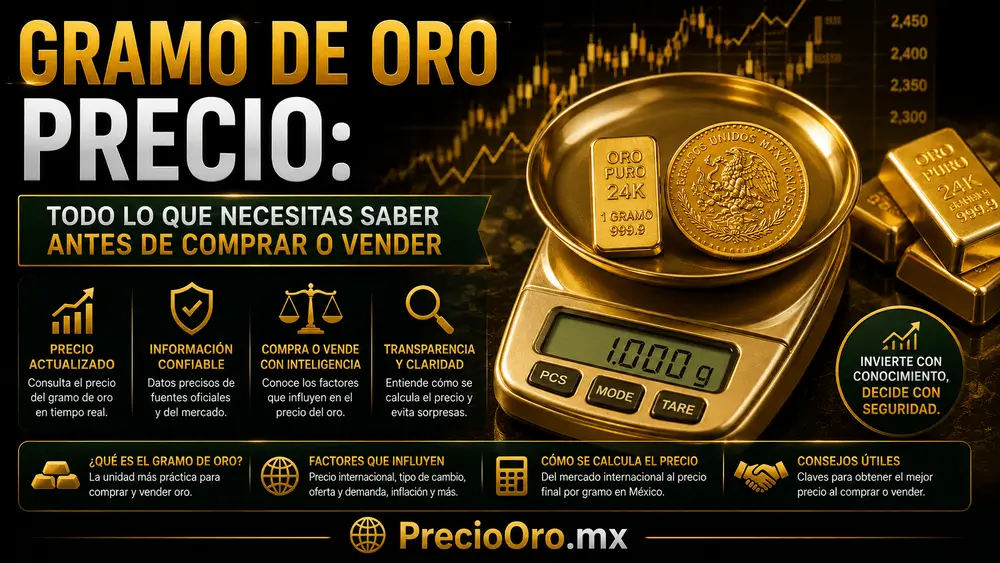 Gramo de Oro Precio